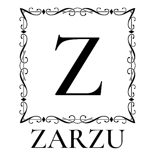 Logo Zarzu preto transparente