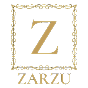 Logo Zarzu dourado